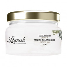 The natural not refined coconut face, body oil and hair of Lapush Coconut Oil, 100 ml