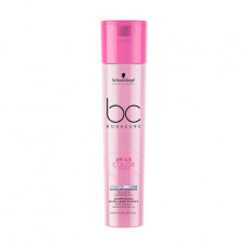 Neutralized shampoo for hair of Schwarzkopf Professional BC Bonacure pH 4.5 Color Freeze Silver Micellar Shampoo with a violet shade, 250 ml