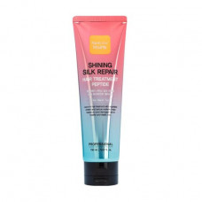 The indelible restoring mask for hair of Farmstay Shining Silk Repair Hair Treatment Peptide with a peptide complex, 150 ml