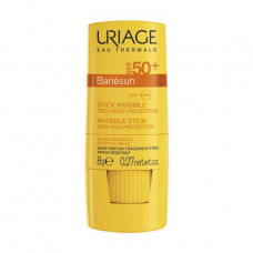 Invisible stik for a face and a body for the vulnerable zones Uriage Bariesun Invisible Stick SPF 50+, 8 g