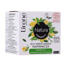 The night Lirene Natura Fermenty Eco Night Cream-Mask what face pack restoring, all-type skin, 50 ml