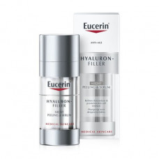 Night serum and peeling for the person Eucerin Hyaluron-Filler Night Peeling & Serum, 30 ml