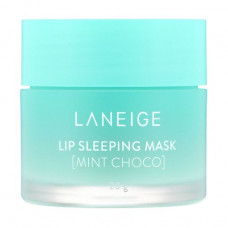 The night restoring mask for lips of Laneige Lip Sleeping Mask Mint Choco, 20 g