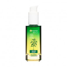 The night restoring oil for sensitive face skin of Garnier BIO Repairing Hemp with essential oil of hemp, 30 ml