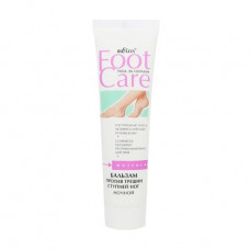 Night balm against cracks a foot of legs of Bielita Foot Care, 100 ml