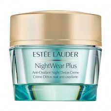 Night detox cream for the person Estee Lauder NightWear Plus Anti-Oxidant Night Detox Creme with antioxidants, 50 ml