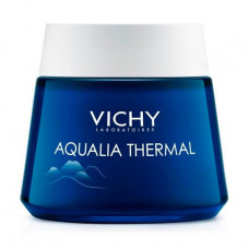 The night Vichy Aqualia Thermal Night SPA cream-face gel for deep moisturizing of skin, 75 ml