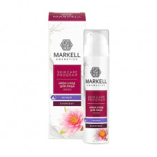Night cream leaving for the person Markell Cosmetics Skin Care Program Everyday Night Cream Lotus, 50 ml