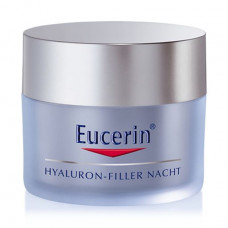 Night cream for the person Eucerin Hyaluron Filler against wrinkles, all-type skin, 50 ml