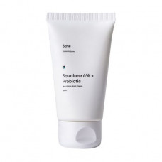 Night cream for the person Sane Squalane of 6% + Prebiotic Nourishing Night Cream pH 6.0 with prebiotics and squalane, 40 ml