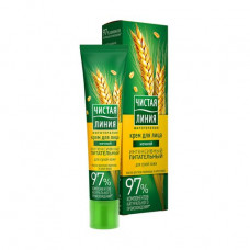 Night face cream the Clean line for dry skin, nutritious, 40 ml