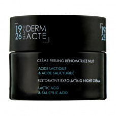 The night restoring cream ex-volume for the person Academie Derm Acte Restorative Exfoliating Night Cream, 50 ml
