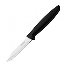 Tramontina Plenus Black vegetables knife in the blister, 7.6 cm (23420/103)