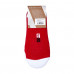 Czech socks female AmiGA red with Father Frost, size 23-25
