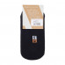 Czech socks female AmiGA terry, tiger black, size 23-25