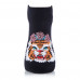 Czech socks female AmiGA terry, tiger black, size 23-25