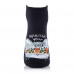 Czech socks female AmiGA terry, kototigr black, size 23-25