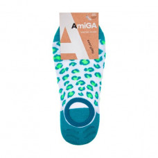 Czech socks female AmiGA dairy leopard, size 23