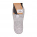 Socks traces men's AmiGO SS17 gray melange, size 25