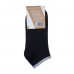 Socks female AmiGA 11B20-5/2 sports, black, size 23-25