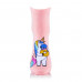 Socks female AmiGA classical, a unicorn with donut, pink, size 23-25