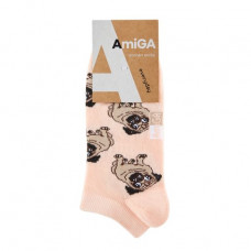 Socks the female AmiGA shortened, a pug, size 23-25