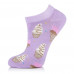 Socks female AmiGA the shortened ice cream, size 23-25
