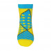 Socks female AmiGA the shortened Patchwork, size 23-25