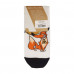 Socks female AmiGA the shortened Red wood, size 23-25