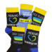 Socks female AmiGA, high, All Ukra§na quarrystone, size 23-25