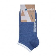 Socks female AmiGA 11B20-5/4 sports, jeans, size 23-25