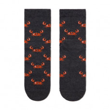 Socks female Conte elegant Classic 15S-15SP-148 dark gray, size 23