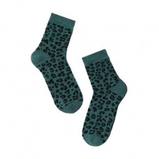 Socks female Conte elegant Comfort 17S-64SP-118 terry, dark turquoise, size 23