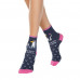 Socks female Conte elegant Happy 18S-227SP-172 dark jeans, size 23-25