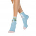 Socks female Conte elegant Happy 18S-227SP-173 blue, size 23-25