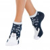 Socks female Conte elegant New Year 19S-67SP-520 dark blue, size 23-25