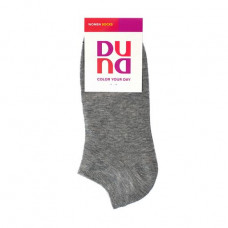 Socks the female Duna 307 shortened, gray, size 21-23