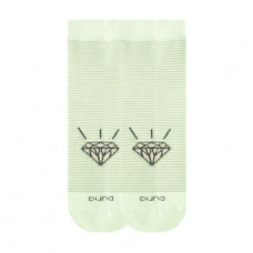 Socks female Duna of 3243 salatoviya, size 21-23