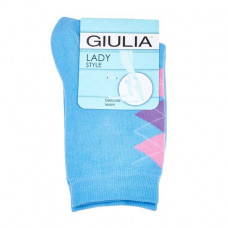 Socks female Giulia LSL Comfort-02 Baby Blue, size 36-38
