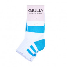 Socks female Giulia WS2C/SpTe-002 - (WSM SPORT-01 Calzino) of Blue, size 36-38