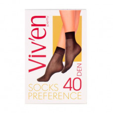 Socks female Viv'en petty Preference Socks, 40 DEN, black, 2 couples