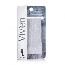 Socks female Viv'en petty W 704 Silver-white