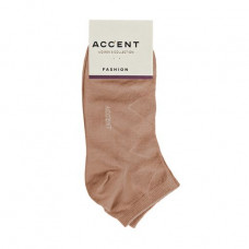 Socks women's Accent 10903 brown, size 23-25