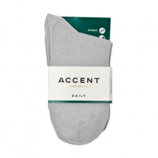 Socks women's Accent A1 0252 size 23-25, light gray