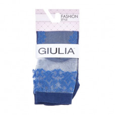 Socks female fantasy Giulia WS2C/Mn-005 - (WSM-005 Calzino) of Denim, size 36-38