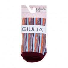 Socks female fantasy Giulia WS2 Cristal 045 Marsala, size 39-40