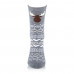 Socks women's in a gift box of AmiGA classical, terry, snowflakes with a deer, in assortment, size 23-25