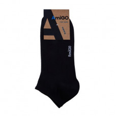 Socks men's AmiGO F05 sports, black, size 27
