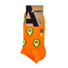 Socks men's AmiGO F08 sports, avocado, size 25