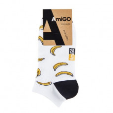Socks men's AmiGO F08 sports, bananas, size 25